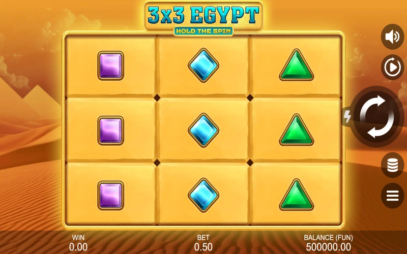 3x3 Egypt: Hold The Spin